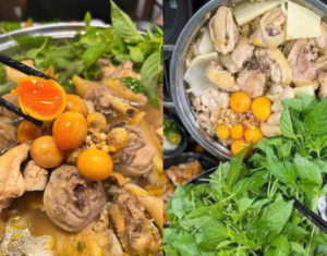 Lẩu gà lá é Tam Long Bà Rịa - Tinh Hoa Ẩm Thực Tại Ốc Bắp 24h