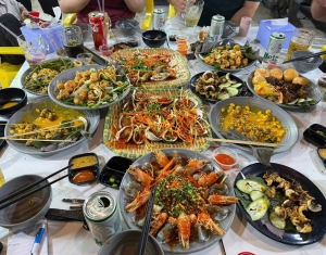 Quán ăn hải sản Bà Rịa ngon, giá rẻ, tươi sống