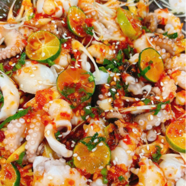 BẠCH TUỘC SỐT THÁI